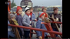 Autobusové nádra�í Pankrác ve filmu Pan Tau na horách z roku 1970