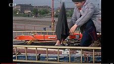 Autobusové nádra�í Pankrác ve filmu Pan Tau na horách z roku 1970