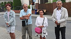 Na slavnostním aktu se se�la Vla�ka Vykou�ilová s bratranci Du�anem Bohdálkem...