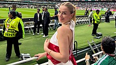 Anna Kade�ávková vyrazila do Mexika za fotbalem. (2026)