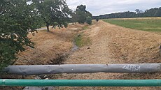 Dlouhotrvající sucho v Olomouckém kraji výrazn� poznamenalo také Trusovický...
