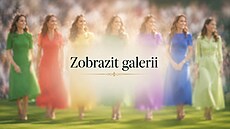 Pro wimbledonské finále �en v roce 2026 Kate zvolila zá�ivý model návrhá�e Rolanda Moureta. Tuto zna�ku vzala na Wimbledon ji� podruhé. Vedle �ervených �at� Kate �asto nosí zelenou, modrou i sv�tlé barvy. 