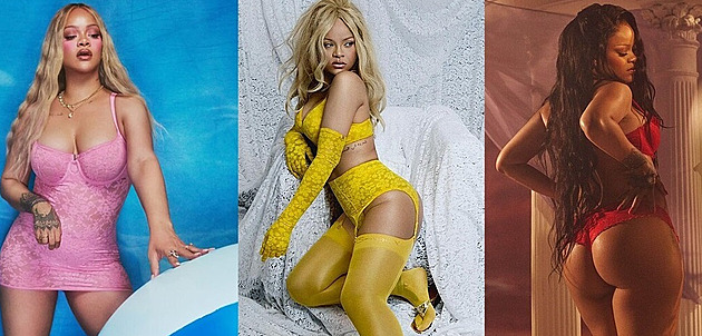 PHOTO: Pink, Red, Yellow, Black. In What Color Is Rihanna Sexiest?