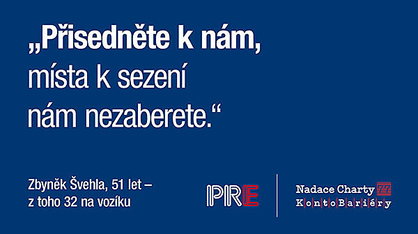 PRE a Konto Bariéry dávají slovo lidem s handicapem