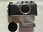 Dálkom�rná Leica III, která se do �eskoslovenska dostala v povále�ném období...