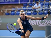 Marie Bouzková na turnaji WTA v Praze.