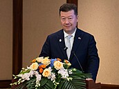 Tomio Okamura se zú�astnil konference o ekonomické a obchodní spolupráci mezi...