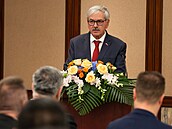 Viceprezident Svazu pr�myslu a dopravy Franti�ek Chaloupecký na konferenci o...