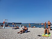 Proto�e le�í vlastn� na okraji centra severoitalského Terstu, chodili se sem...