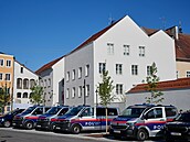 Exteriér rodného domu Adolfa Hitlera, ze kterého rakouské ú�ady ud�laly...