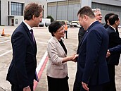 P�edseda Sn�movny Tomio Okamura (SPD) dorazil do �anghaje (20. �ervence 2026)