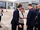 P�edseda Sn�movny Tomio Okamura (SPD) dorazil do �anghaje (20. �ervence 2026)