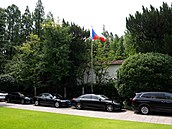 P�edseda Sn�movny Tomio Okamura (SPD) dorazil do �anghaje (20. �ervence 2026)