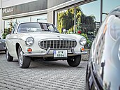 �ervencové setkání Clubu Automobilista v Bonneville Cafe v pra�ských Mod�anech
