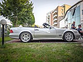�ervencové setkání Clubu Automobilista v Bonneville Cafe v pra�ských Mod�anech
