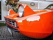 �ervencové setkání Clubu Automobilista v Bonneville Cafe v pra�ských Mod�anech
