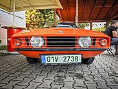 �ervencové setkání Clubu Automobilista v Bonneville Cafe v pra�ských Mod�anech