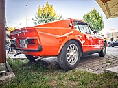 �ervencové setkání Clubu Automobilista v Bonneville Cafe v pra�ských Mod�anech