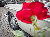 �ervencové setkání Clubu Automobilista v Bonneville Cafe v pra�ských Mod�anech