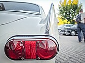 �ervencové setkání Clubu Automobilista v Bonneville Cafe v pra�ských Mod�anech