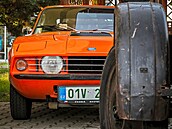 �ervencové setkání Clubu Automobilista v Bonneville Cafe v pra�ských Mod�anech