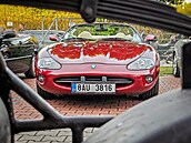 �ervencové setkání Clubu Automobilista v Bonneville Cafe v pra�ských Mod�anech