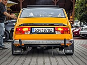 �ervencové setkání Clubu Automobilista v Bonneville Cafe v pra�ských Mod�anech