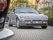 �ervencové setkání Clubu Automobilista v Bonneville Cafe v pra�ských Mod�anech