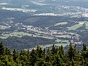 Výhledy z rozhledny Panorama �erná hora v Janských Lázních