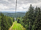 Výhledy z rozhledny Panorama �erná hora v Janských Lázních