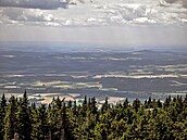 Výhledy z rozhledny Panorama �erná hora v Janských Lázních