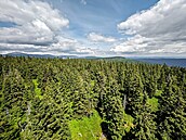 Výhledy z rozhledny Panorama �erná hora v Janských Lázních