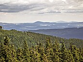 Výhledy z rozhledny Panorama �erná hora v Janských Lázních