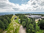 Výhledy z rozhledny Panorama �erná hora v Janských Lázních