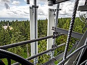 Výhledy z rozhledny Panorama �erná hora v Janských Lázních