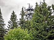 Výhledy z rozhledny Panorama �erná hora v Janských Lázních