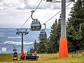 Výhledy z rozhledny Panorama �erná hora v Janských Lázních