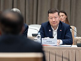 Náv�t�va p�edsedy Poslanecké sn�movny Tomia Okamury v �ín� pokra�uje druhým...