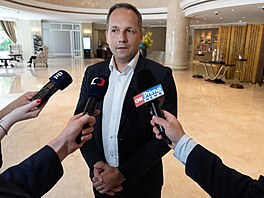 Spolu s Tomiem Okamurou nav�tívil �ínu i výkonný �editel Rozvoje leteckého...