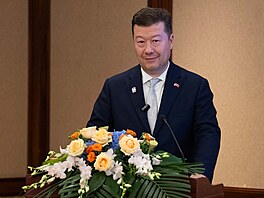 Tomio Okamura se zú�astnil konference o ekonomické a obchodní spolupráci mezi...