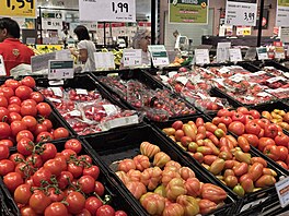 Prodejna Interspar v italském Bolzanu 10.7. 2026