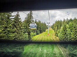 Výhledy z rozhledny Panorama �erná hora v Janských Lázních