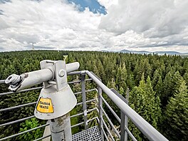 Výhledy z rozhledny Panorama �erná hora v Janských Lázních