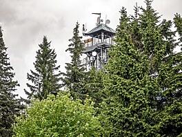 Výhledy z rozhledny Panorama �erná hora v Janských Lázních