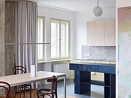 Rekonstrukci bytu o plo�e 115 m² v pra�ském dom� z konce 30. let navrhl...
