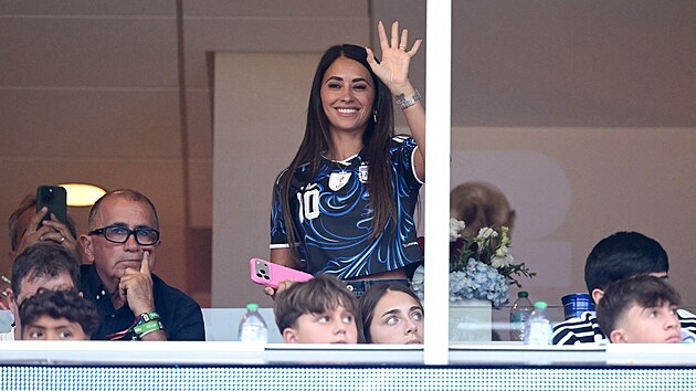 Antonela Roccuzzo b�hem MS ve fotbale 2026