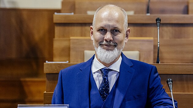Sen�t ve�ejn� projedn�v� kandidatury na �lena Rady �esk� televize. Na sn�mku Richard N�mec. (28. �ervence 2026)