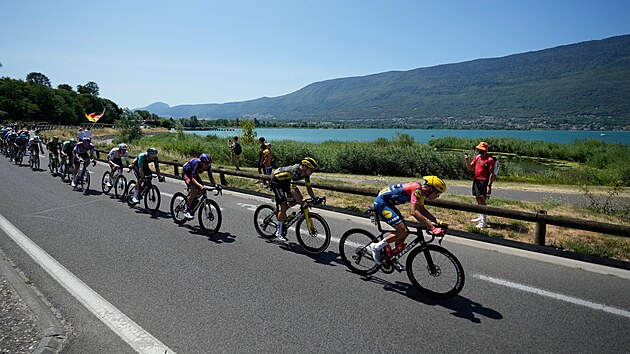 Peloton v 17. etap� Tour de France