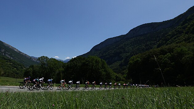 Peloton v 17. etap� Tour de France