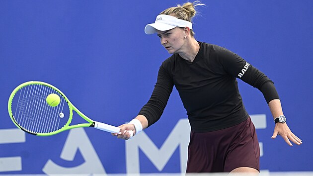 Barbora Krejčíková v osmifinále Prague Open